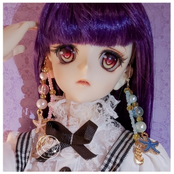 SOLD:      Mermaid Earrings - Picture 1 of 3